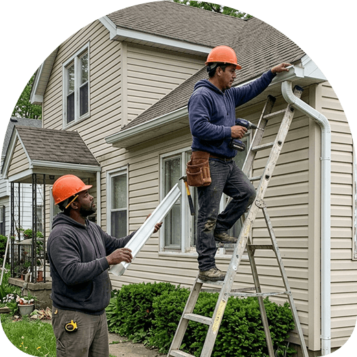 Gutter replacement benefits