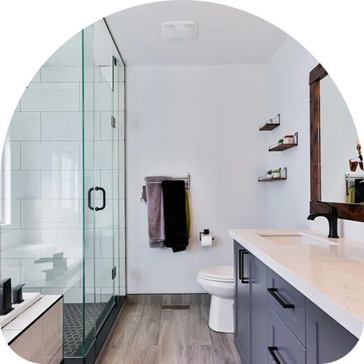 Walk-in shower upgrade
